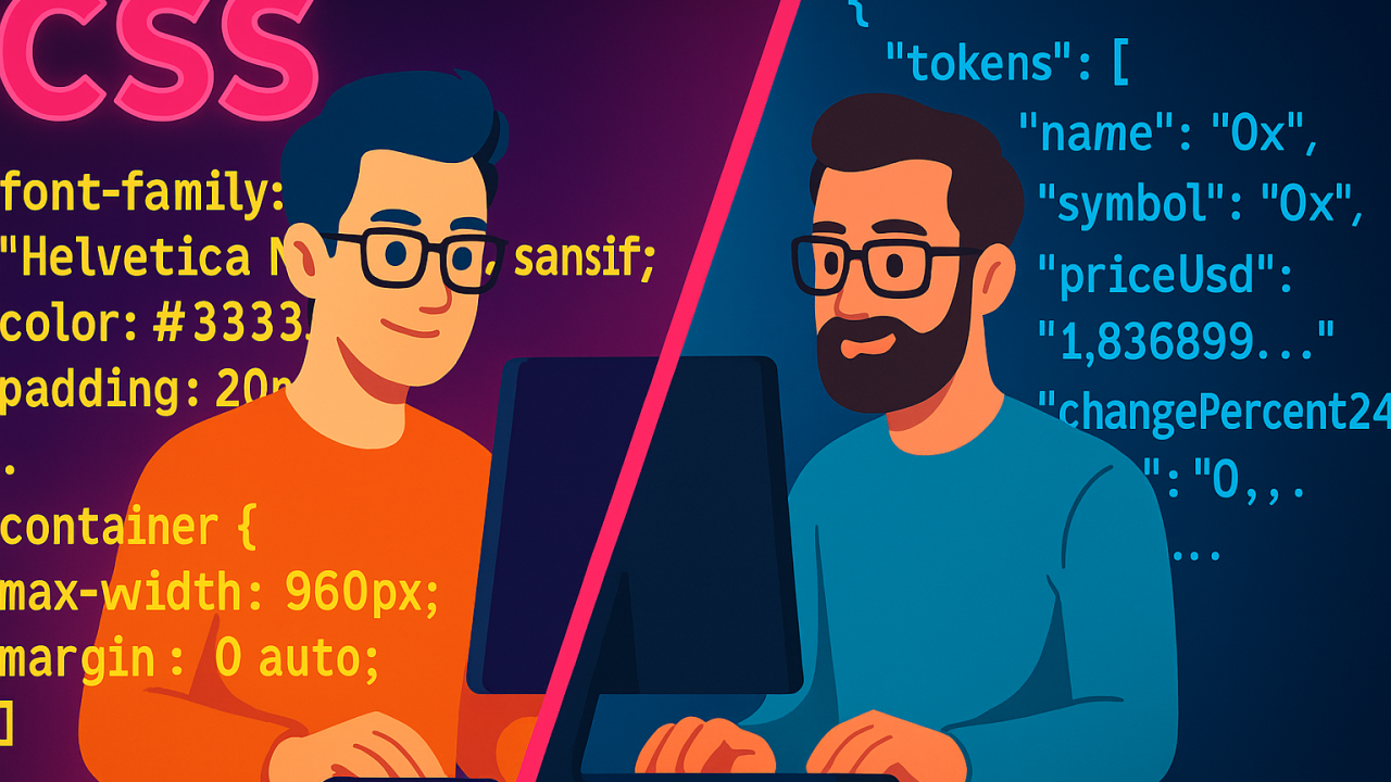 Visualizing the divide: Designers work with styles, developers with tokens — bridging the gap is where true design system efficiency begins.