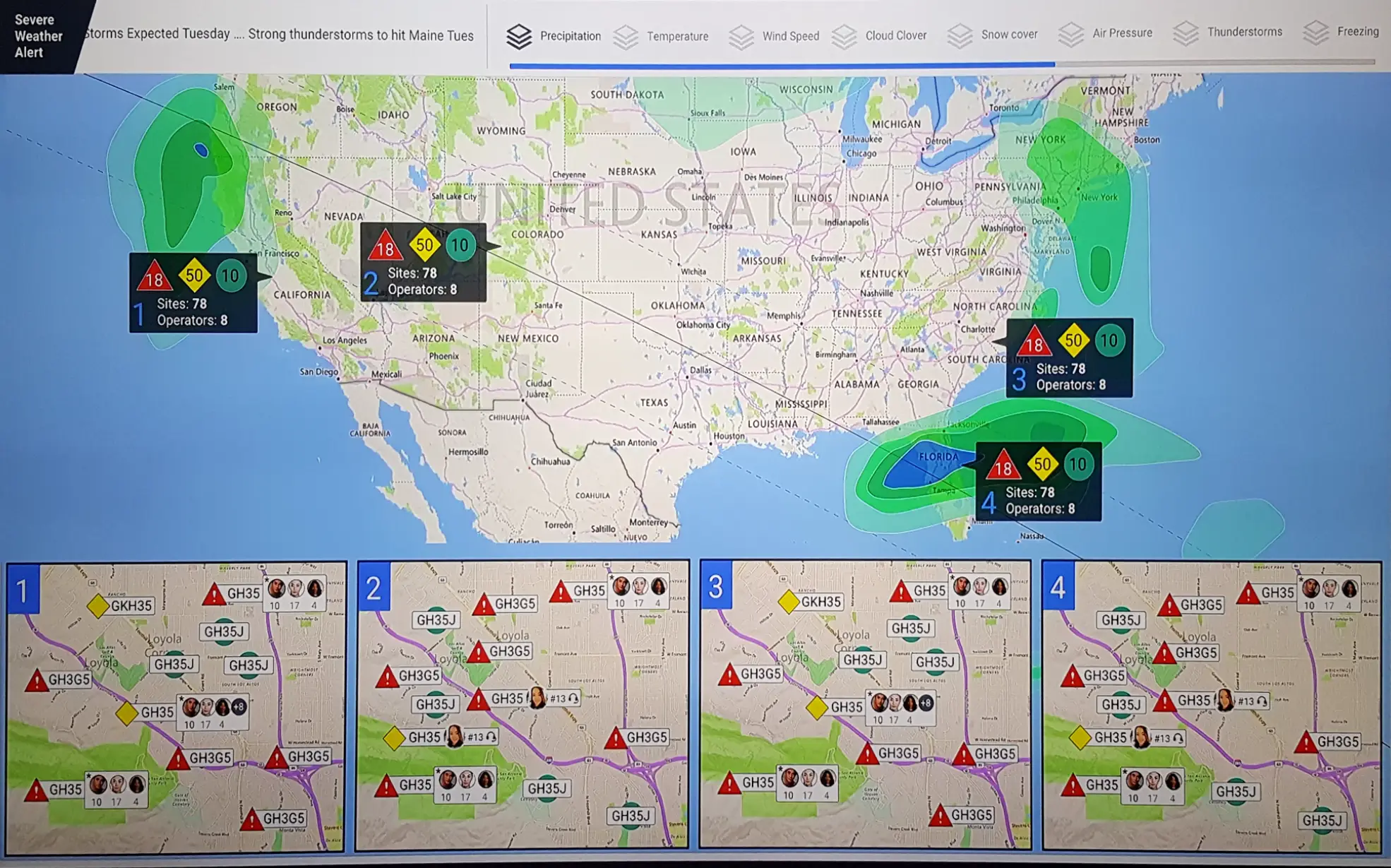 AlsoEnergy PowerNOC — Network Operations Center Platform